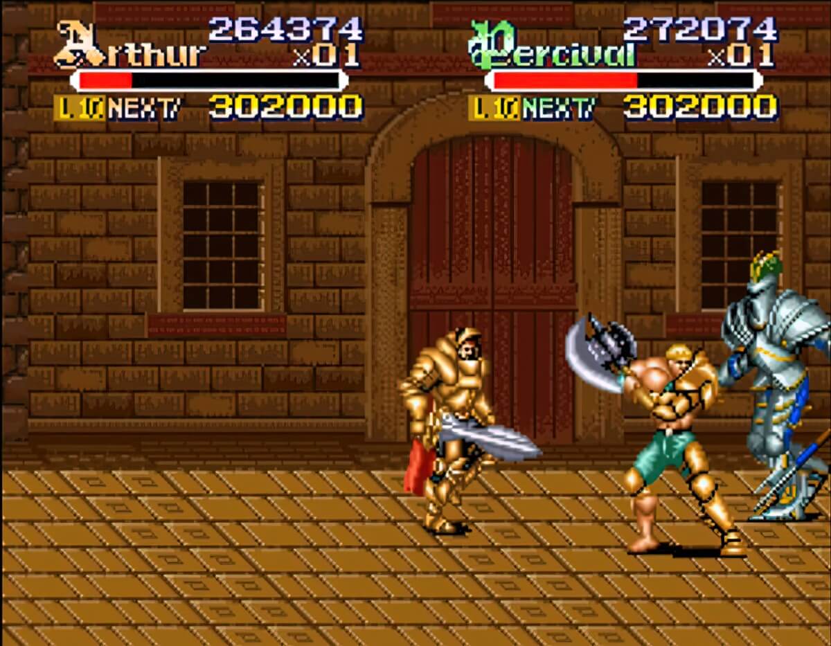 Knights of the Round - геймплей игры Super Nintendo\Famicom